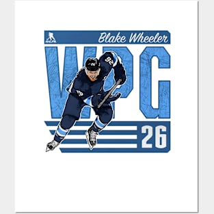 Blake Wheeler Winnipeg City Posters and Art